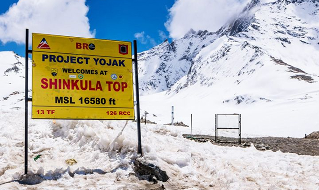 Manali to shinkula Pass