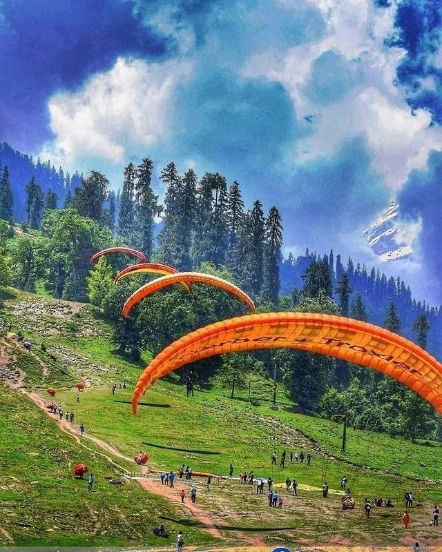 Paragliding in Manali