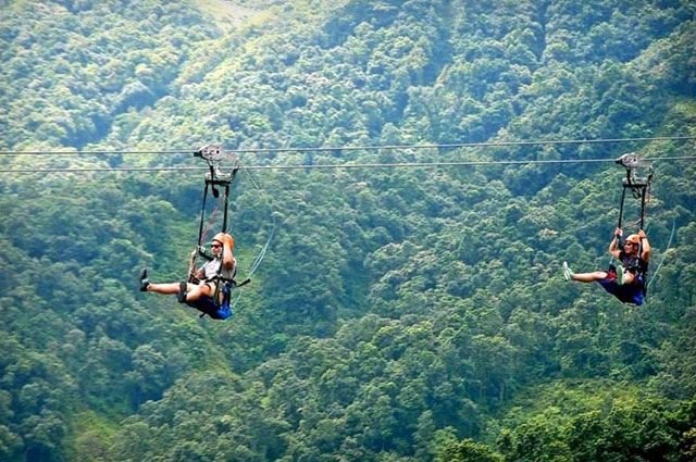 Zip-Lining in Manali