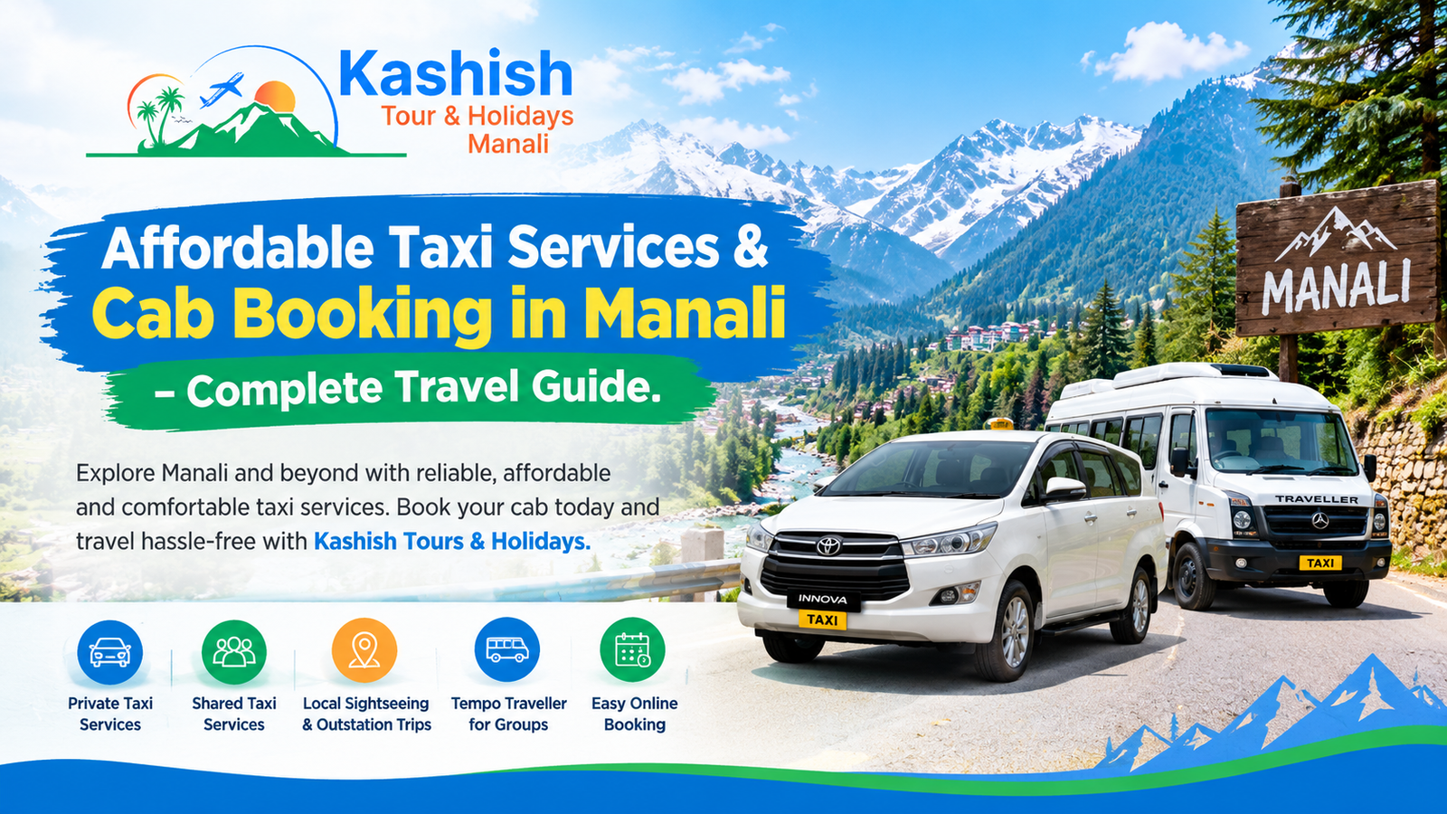 Affordable Taxi Services & Cab Booking in Manali – Complete Travel Guide